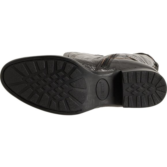 NEW Born Gibb High Shaft Boots  Leather Wide Calf in black   1225 7S4 - Picture 7 of 8